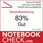 Testergebnis chiliGREEN Teimos CU MJ355 Notebook